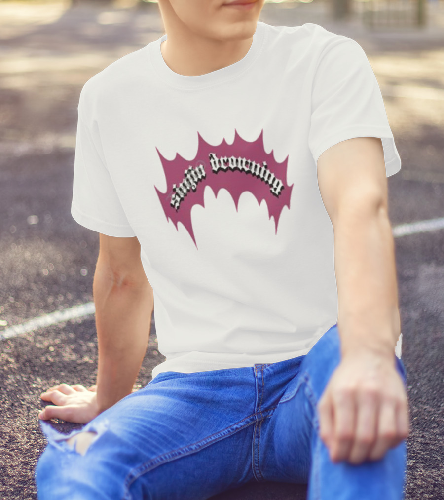 Sinjin Drowning Pink Burst T-Shirt