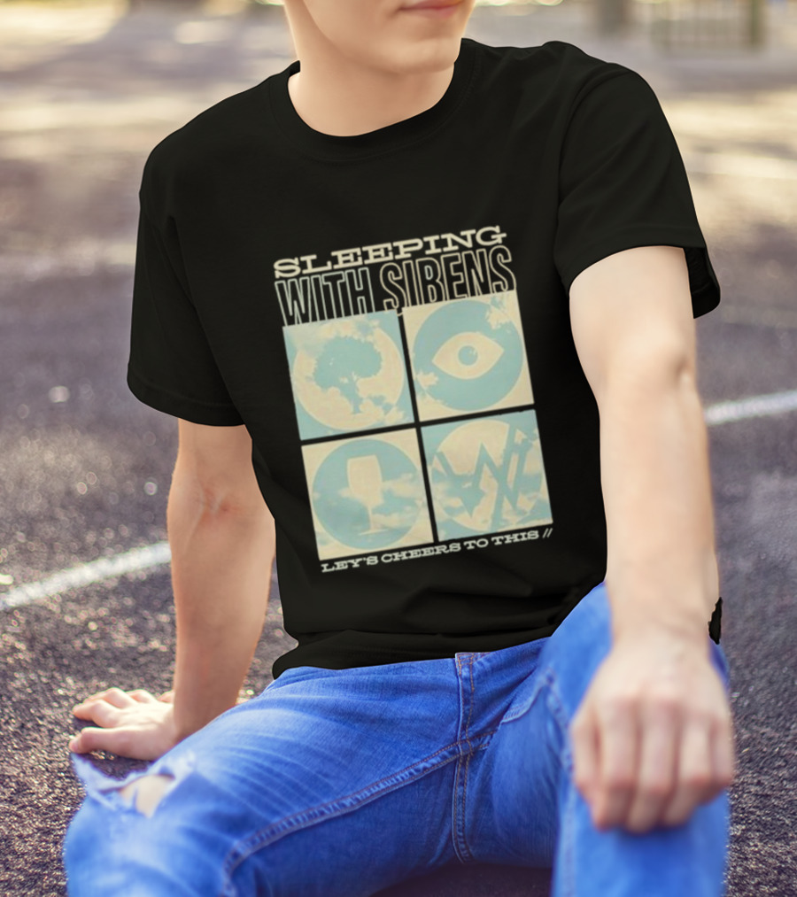 Sleeping With Sirens Let's Cheers To This Iconic Album Art Elements T-Shirt