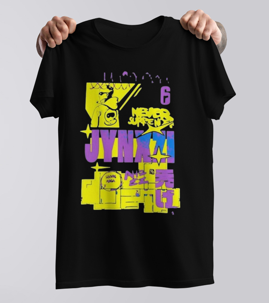 Spacestation Gaming Jynkx Never Surrender Ah 2 Ez T-Shirt