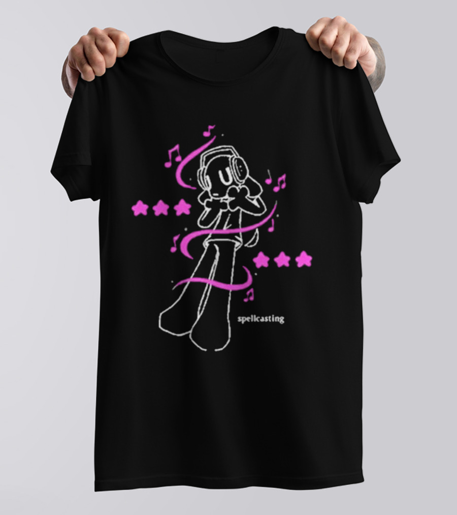 Spellcasting Doodle Dog Musical Magic T-Shirt