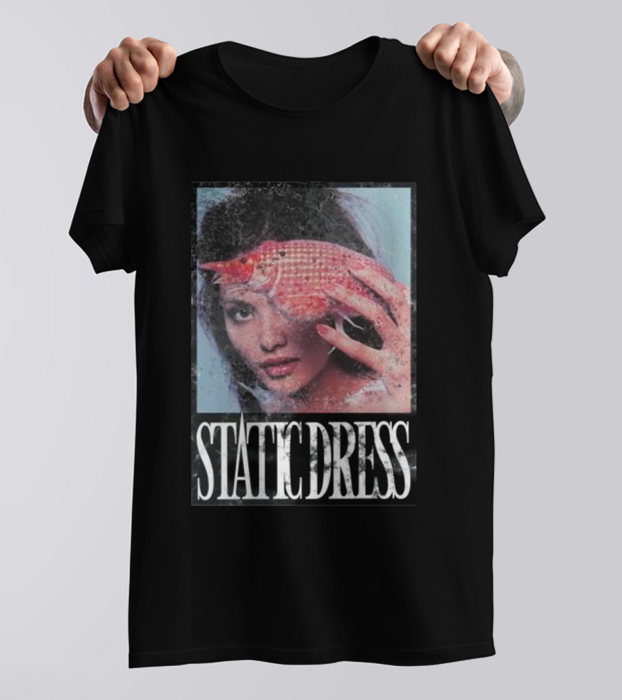 Static Dress Fish Net Mask T-Shirt