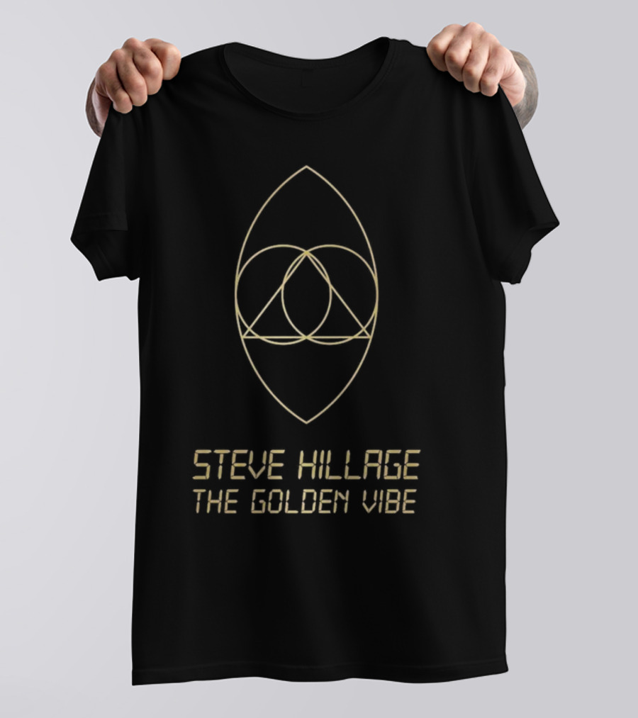 Steve Hillage The Golden Vibe Sacred Geometry T-Shirt