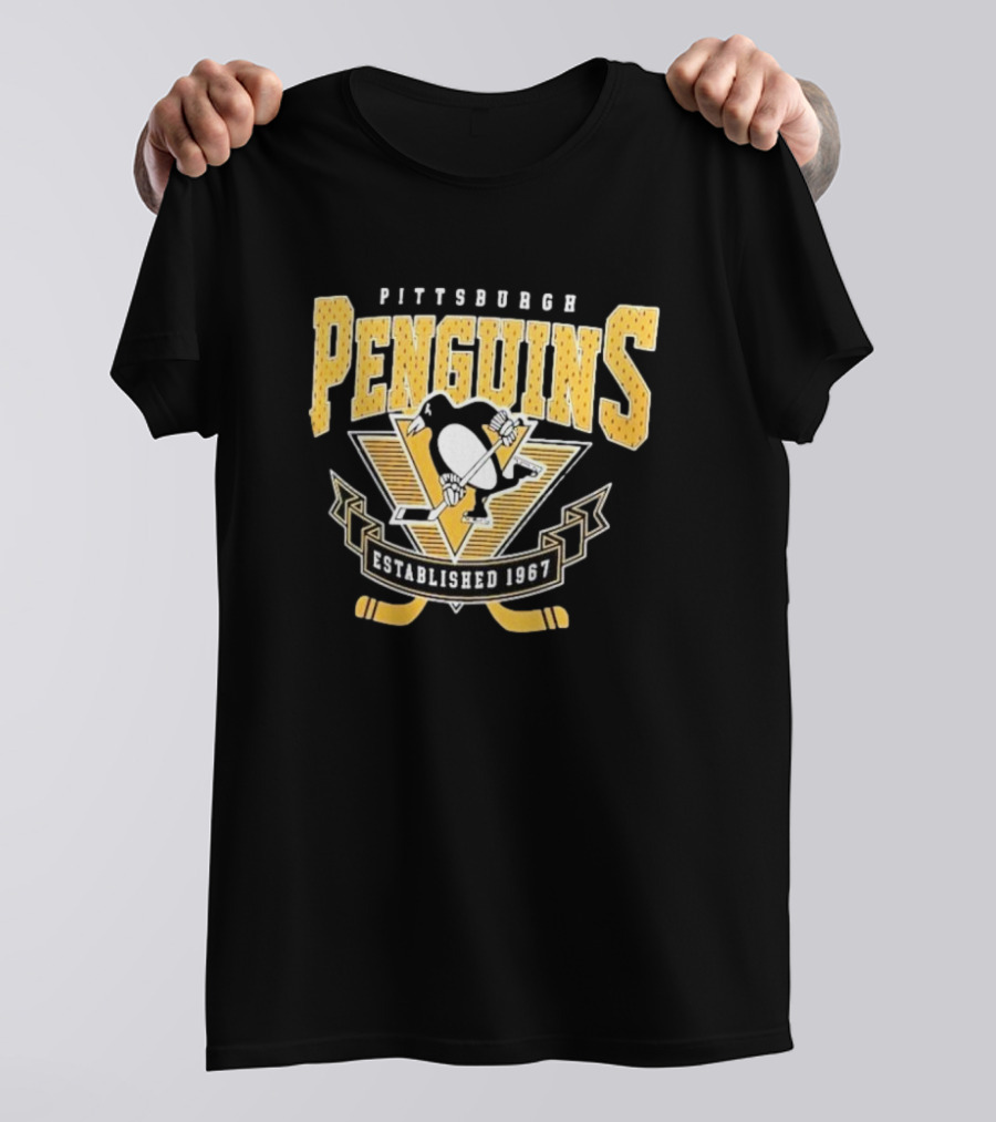 Pittsburgh Penguins Established 1967 Iconic T-Shirt
