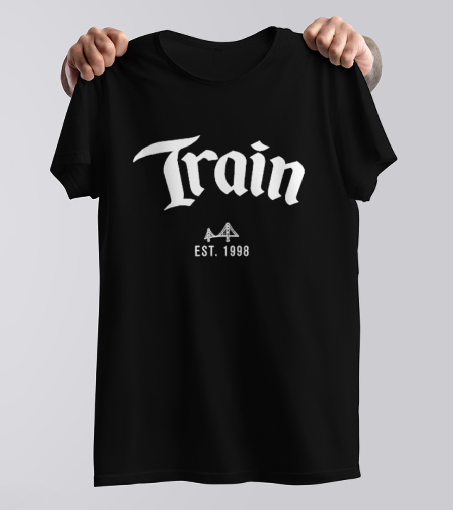 Train Est. 1998 Arch Logo With Bridge T-Shirt