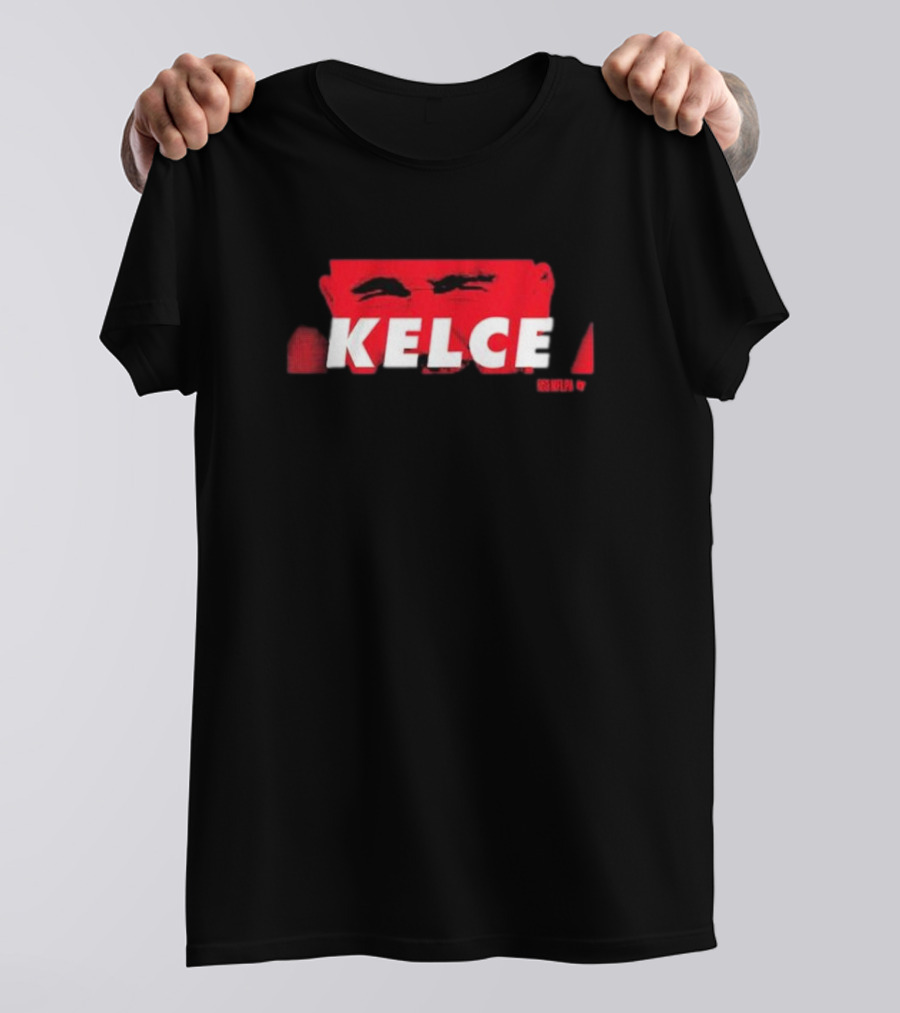 Kelce Red Eyes NFL Football T-Shirt