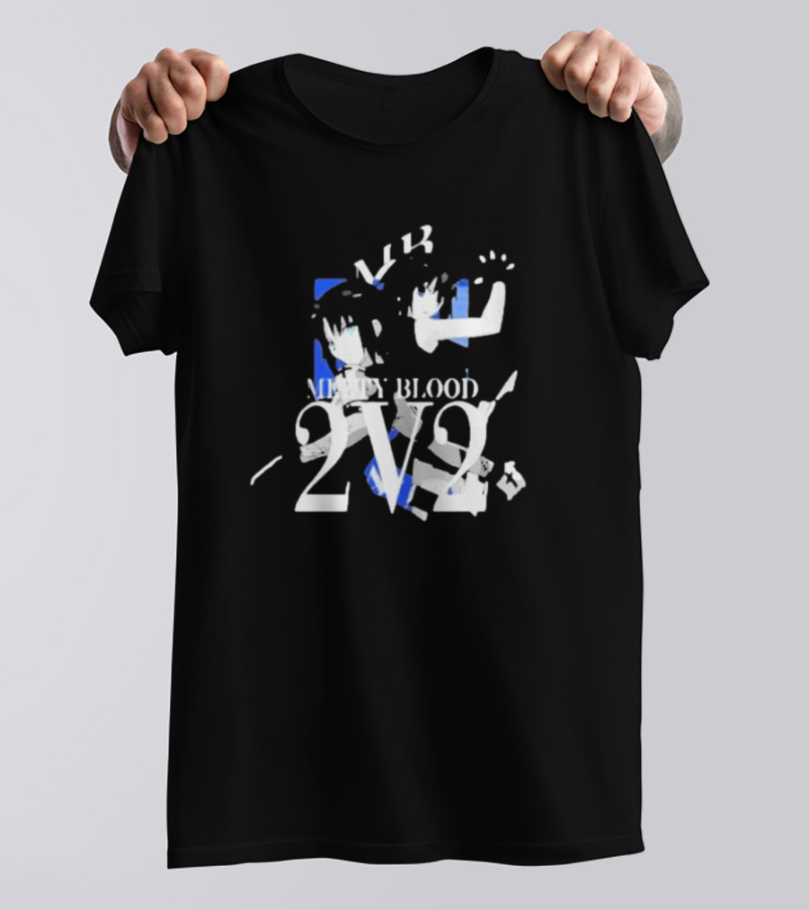 Wasdgaming MR Melty Blood 2V2 T-Shirt