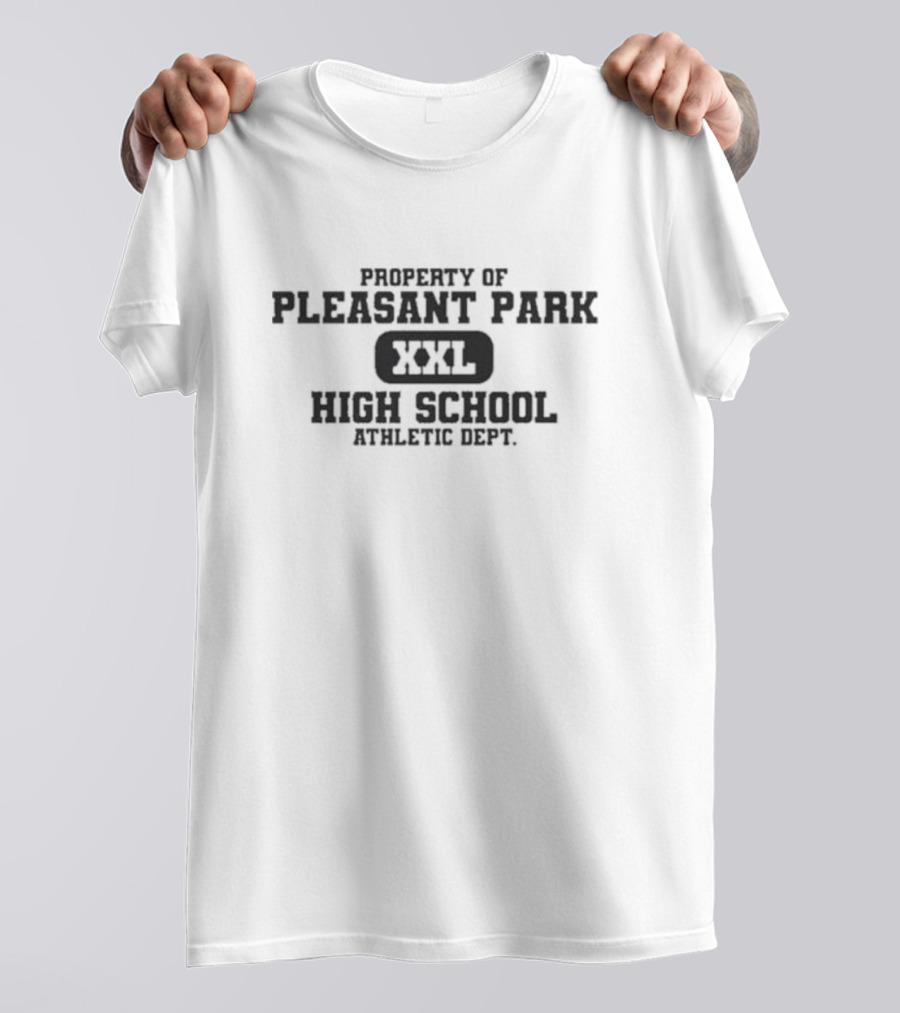 Property Of Pleasant Park High School Athletic Dept XXL T-Shirt