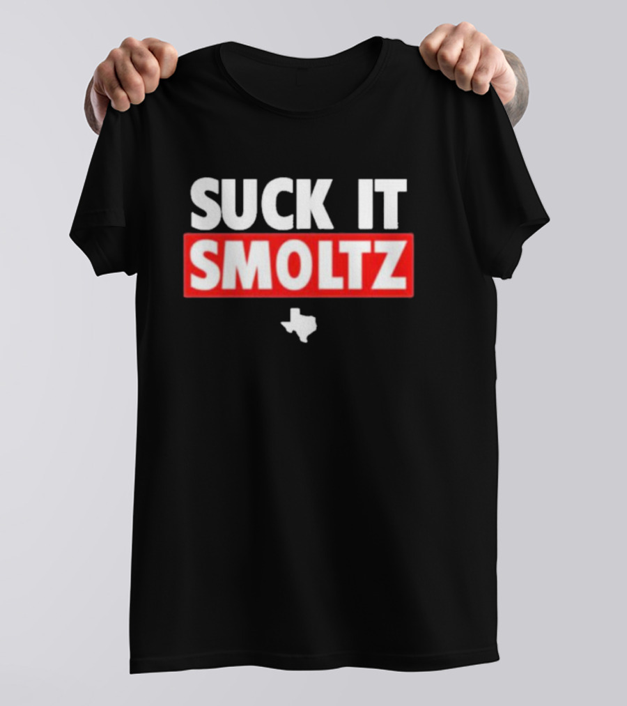 Rangers Nation Suck It Smoltz Texas Fan Shoutout T-Shirt