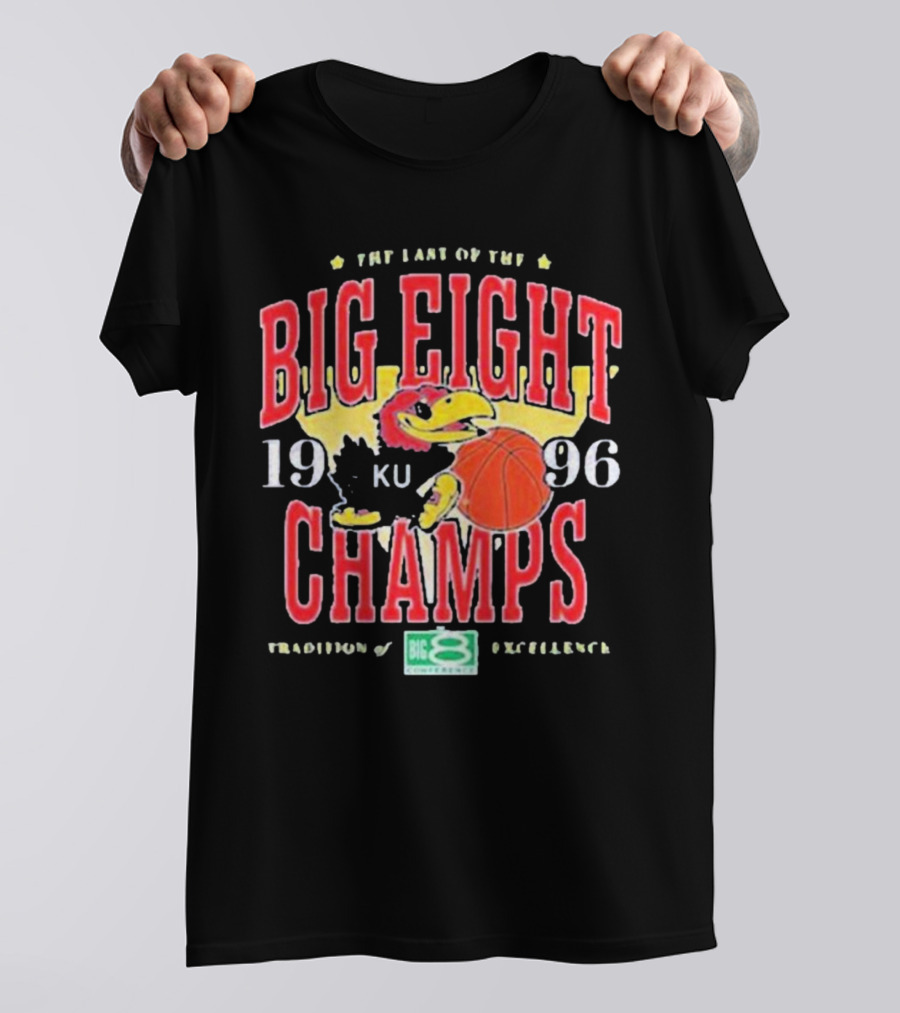 The Last Of The Big Eight Champs 1996 KU Tradition Of Excellence T-Shirt