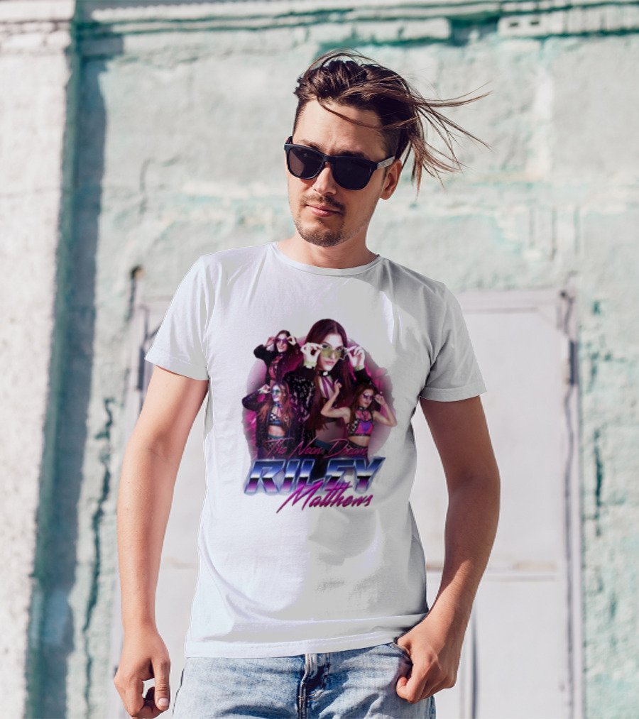 Riley Matthews The Neon Dream Retro Style Fashion Icons T-Shirt