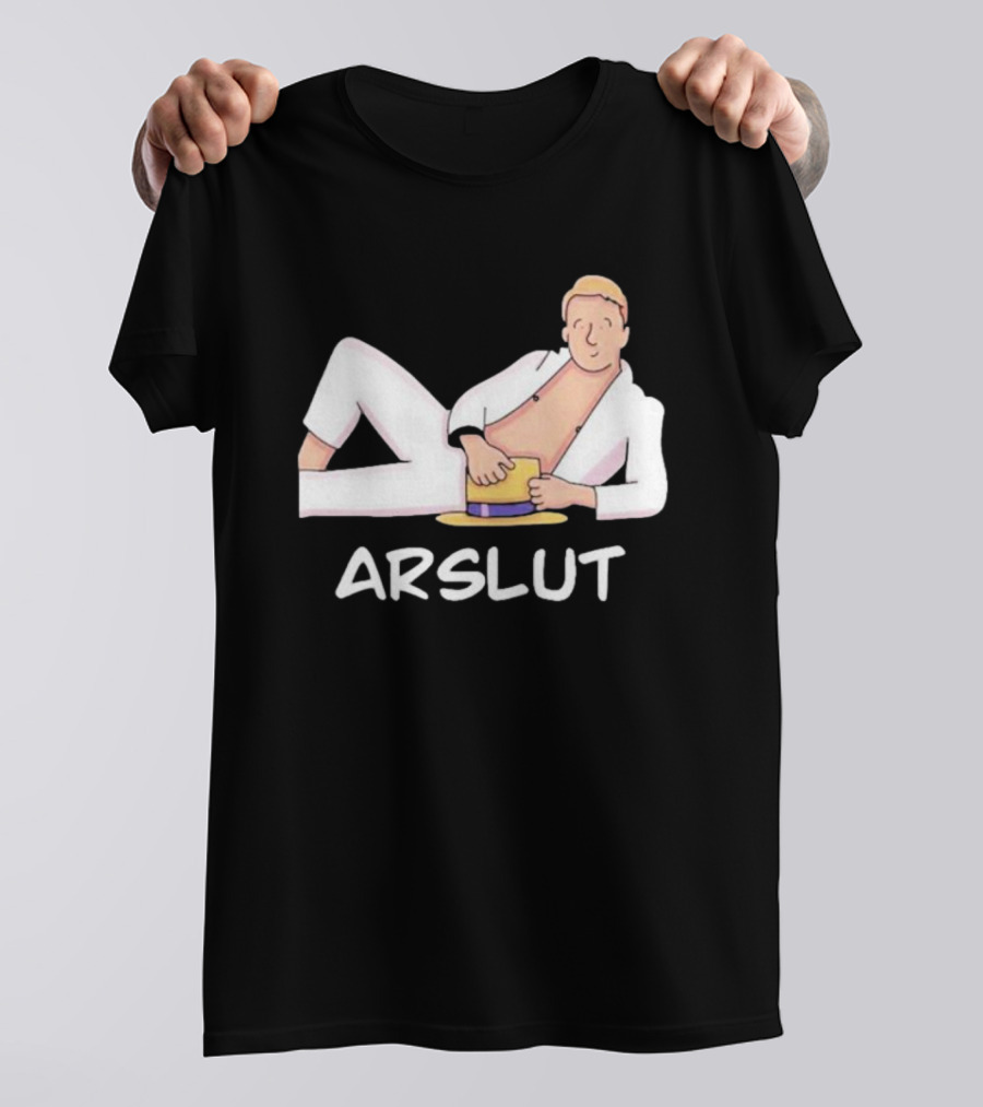 Poorly Drawn Arslut Arsenal T-Shirt