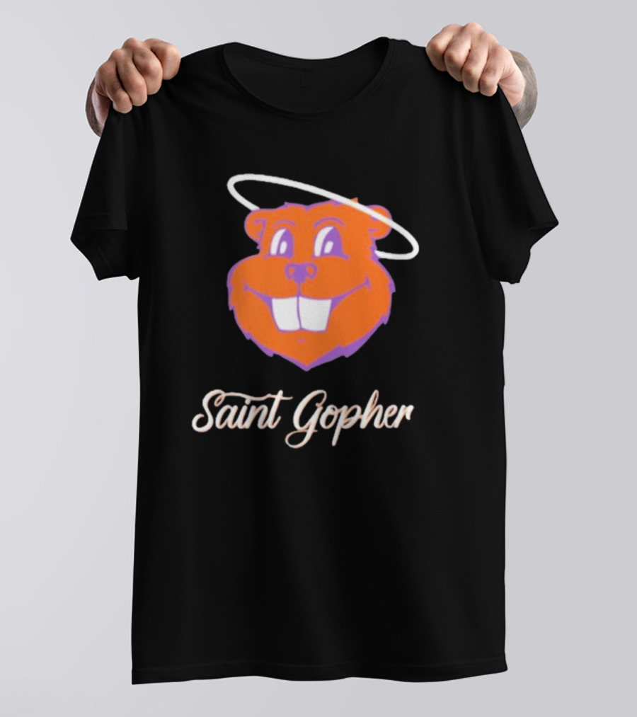 Saint Gopher Halo Smile T-Shirt