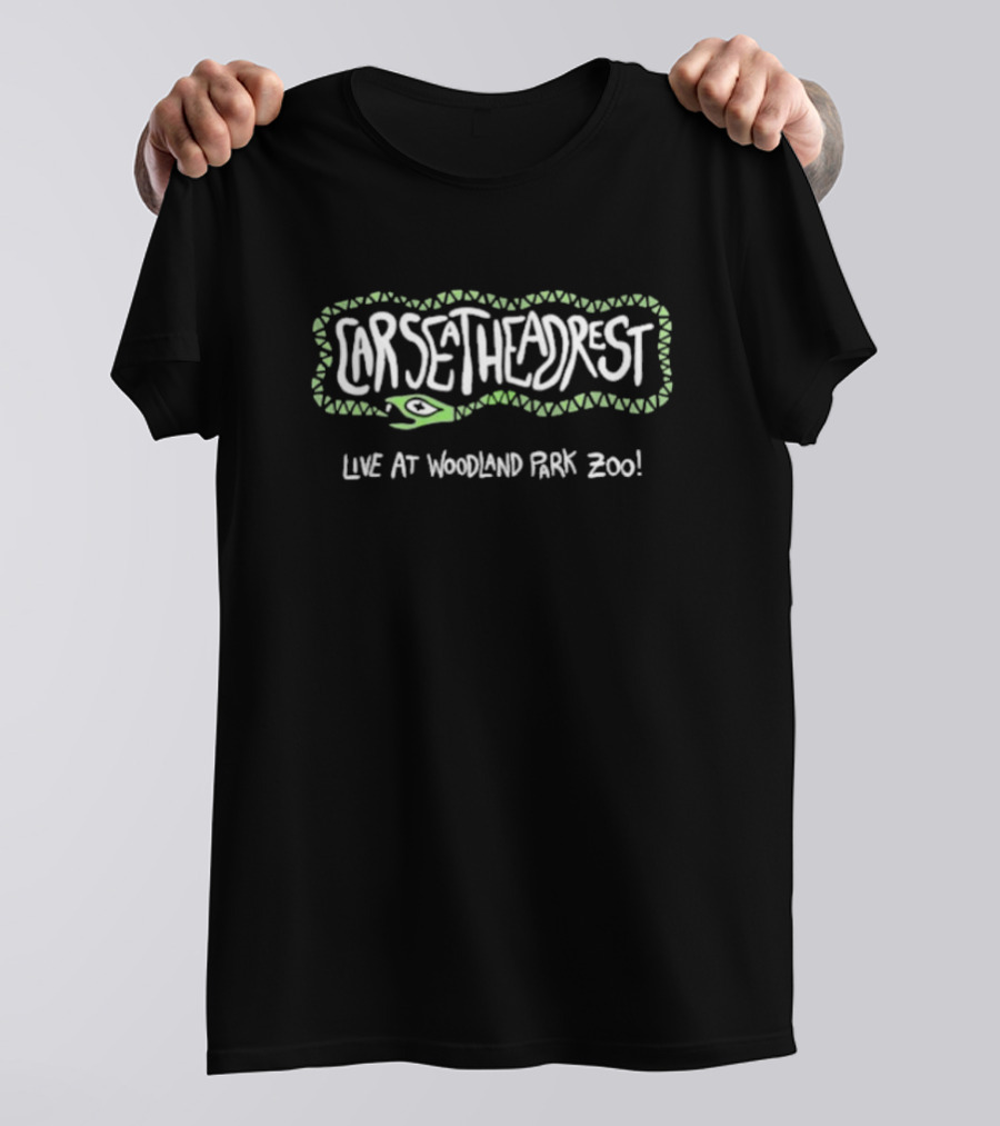Car Seat Headrest Live At Woodland Park Zoo Snake T-Shirt