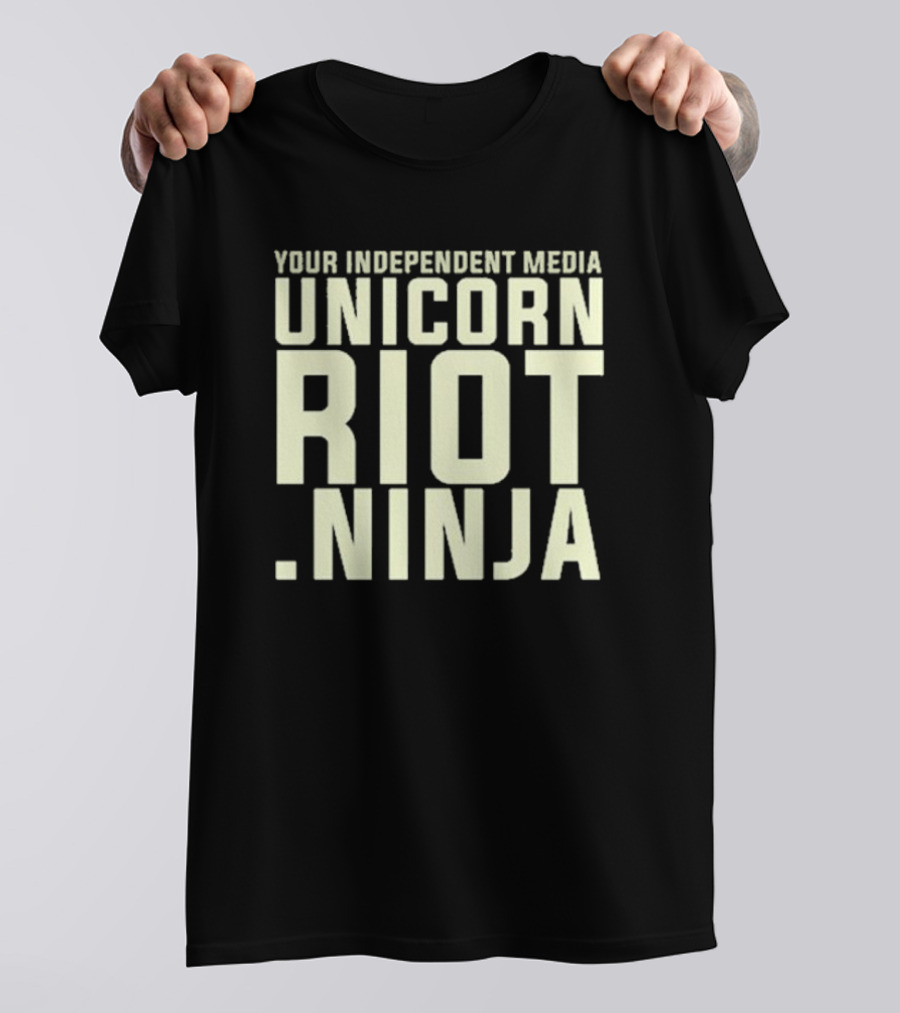 Your Independent Media Unicorn Riot Ninja T-Shirt