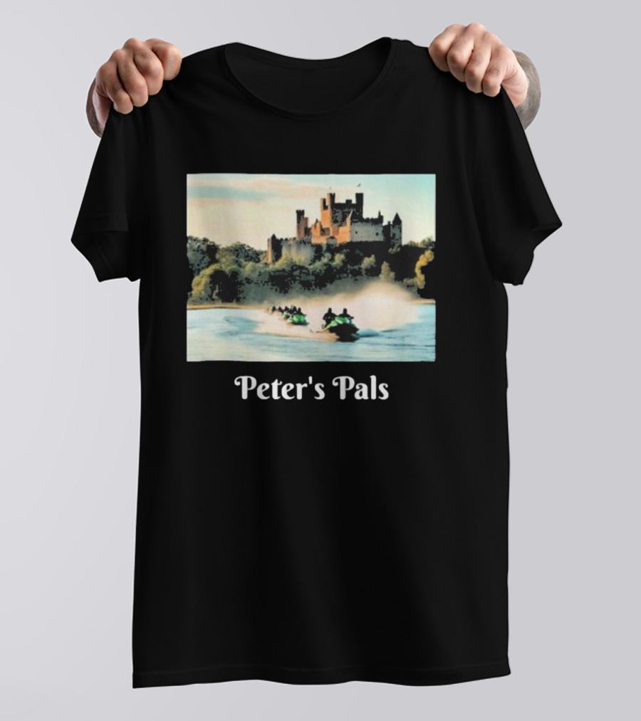 Peter's Pals Jet Ski Adventure Near Castle T-Shirt