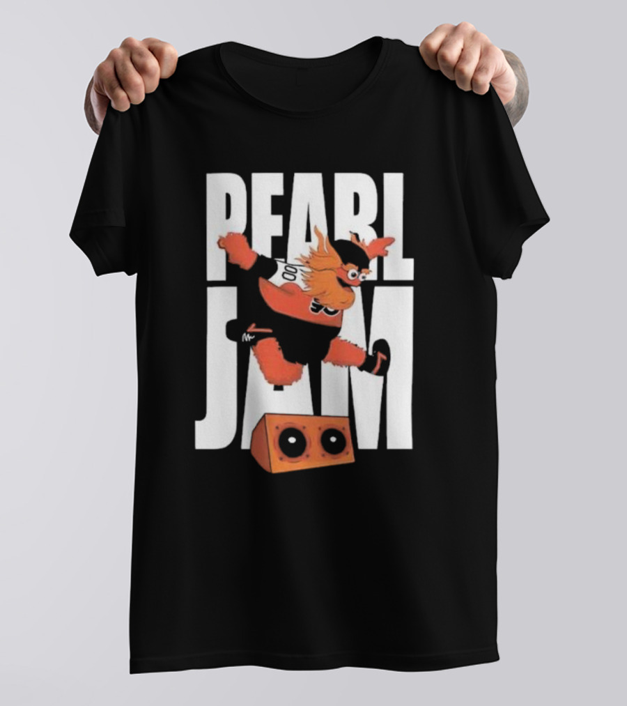 Philadelphia Flyers Gritty Pearl Jam Night T-Shirt