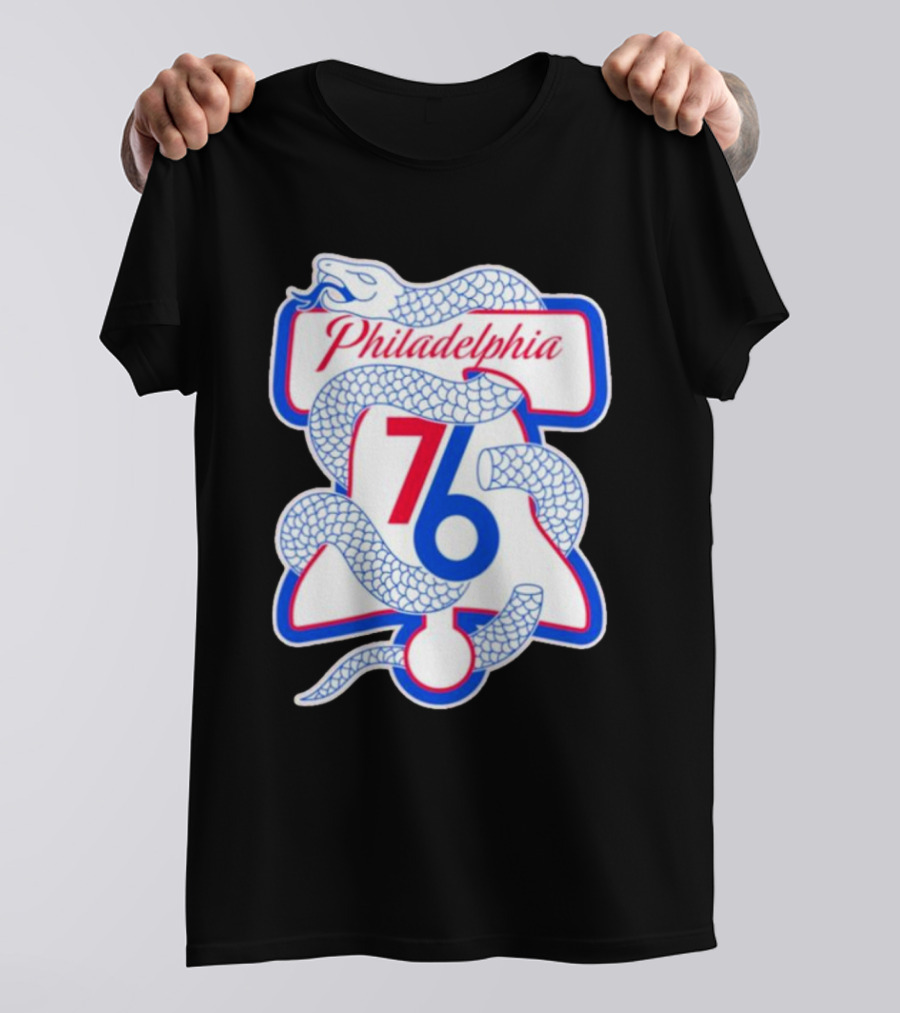 Philadelphia Phillies Liberty Bell Snake 76 T-Shirt