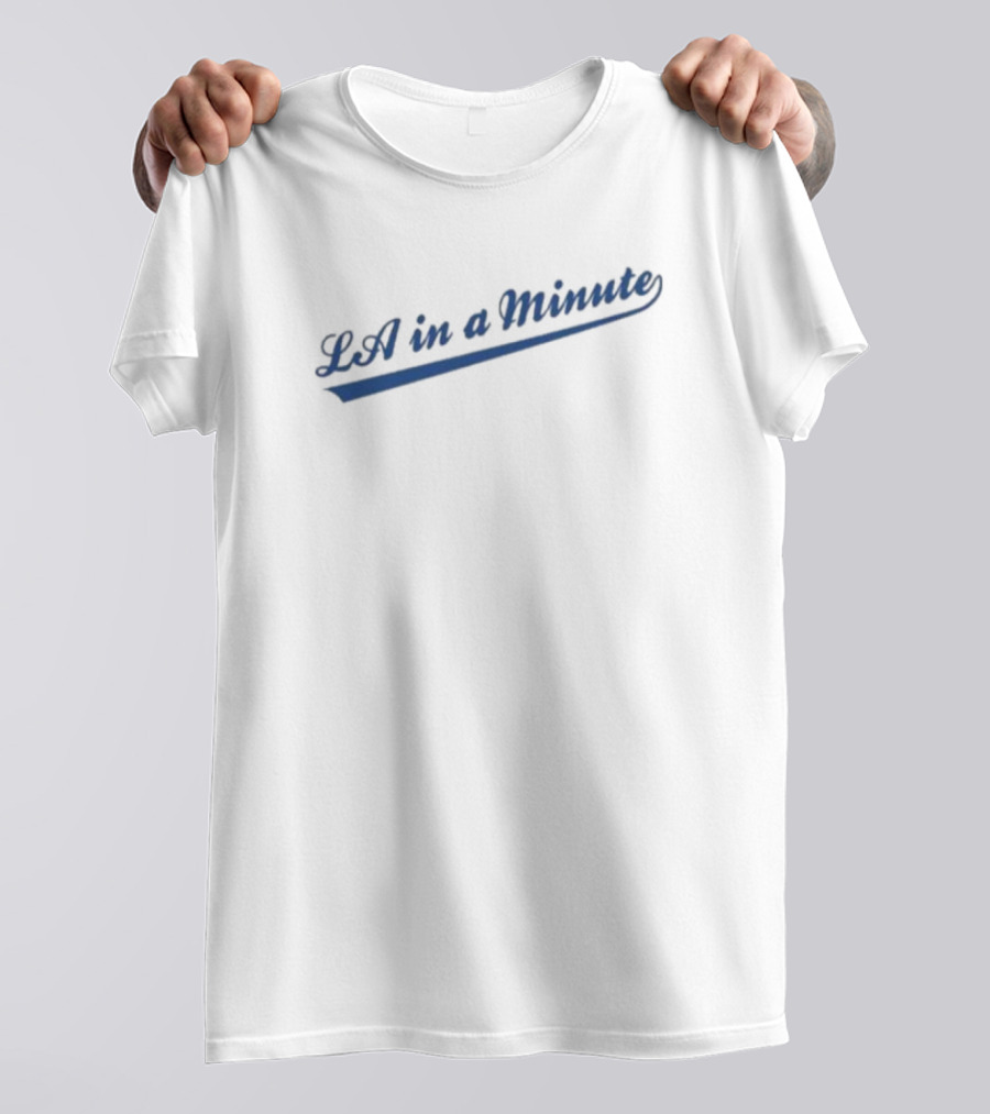 LA In A Minute Baseball Dodgers T-Shirt