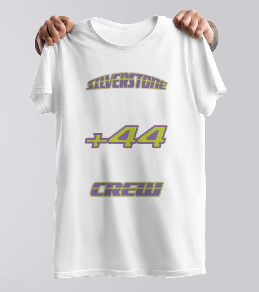 Silverstone +44 Crew Lewis Hamilton Home Turf T-Shirt