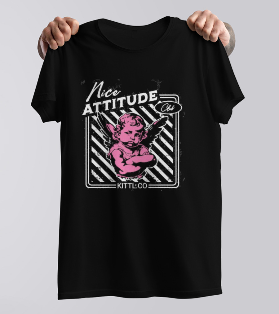 Nice Attitude Club Angel Kittl Co T-Shirt