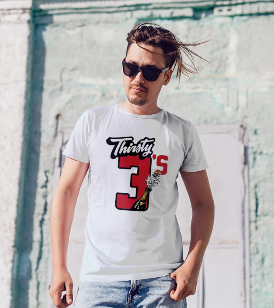 Thirsty 3's Champagne T-Shirt