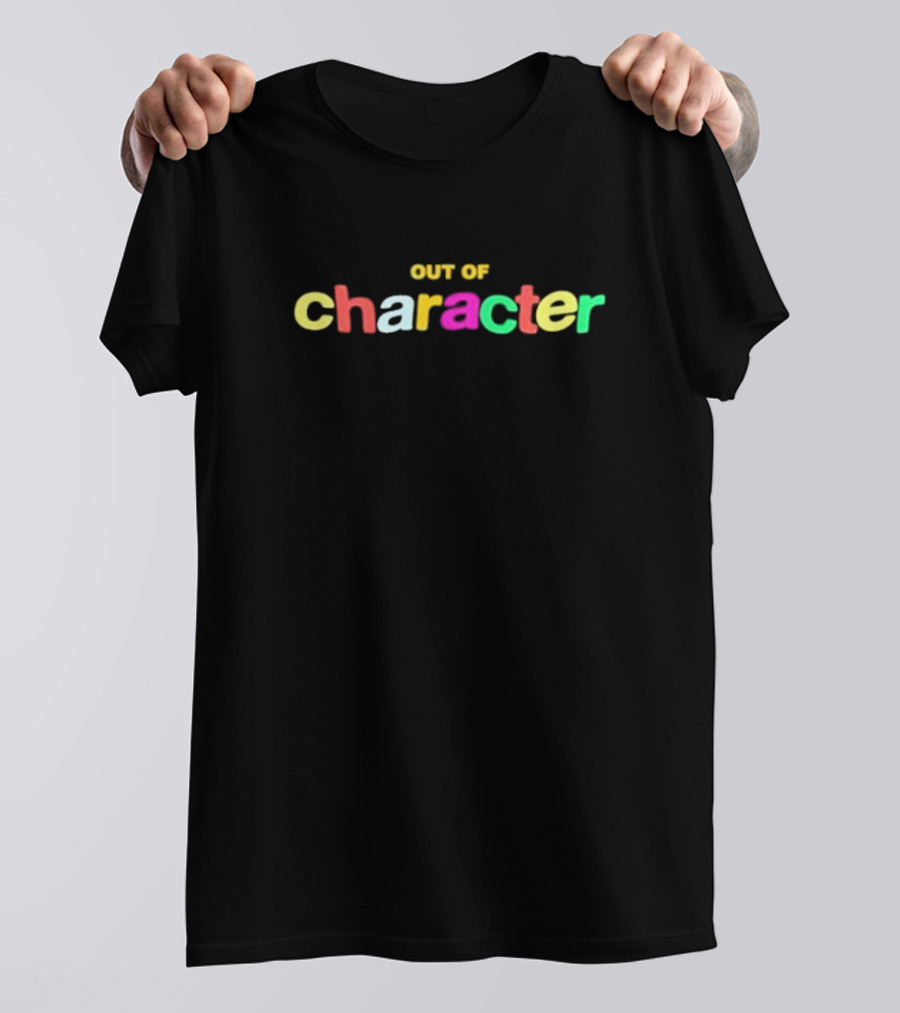Out Of Character Slushy Noobz Silly Rainbow T-Shirt