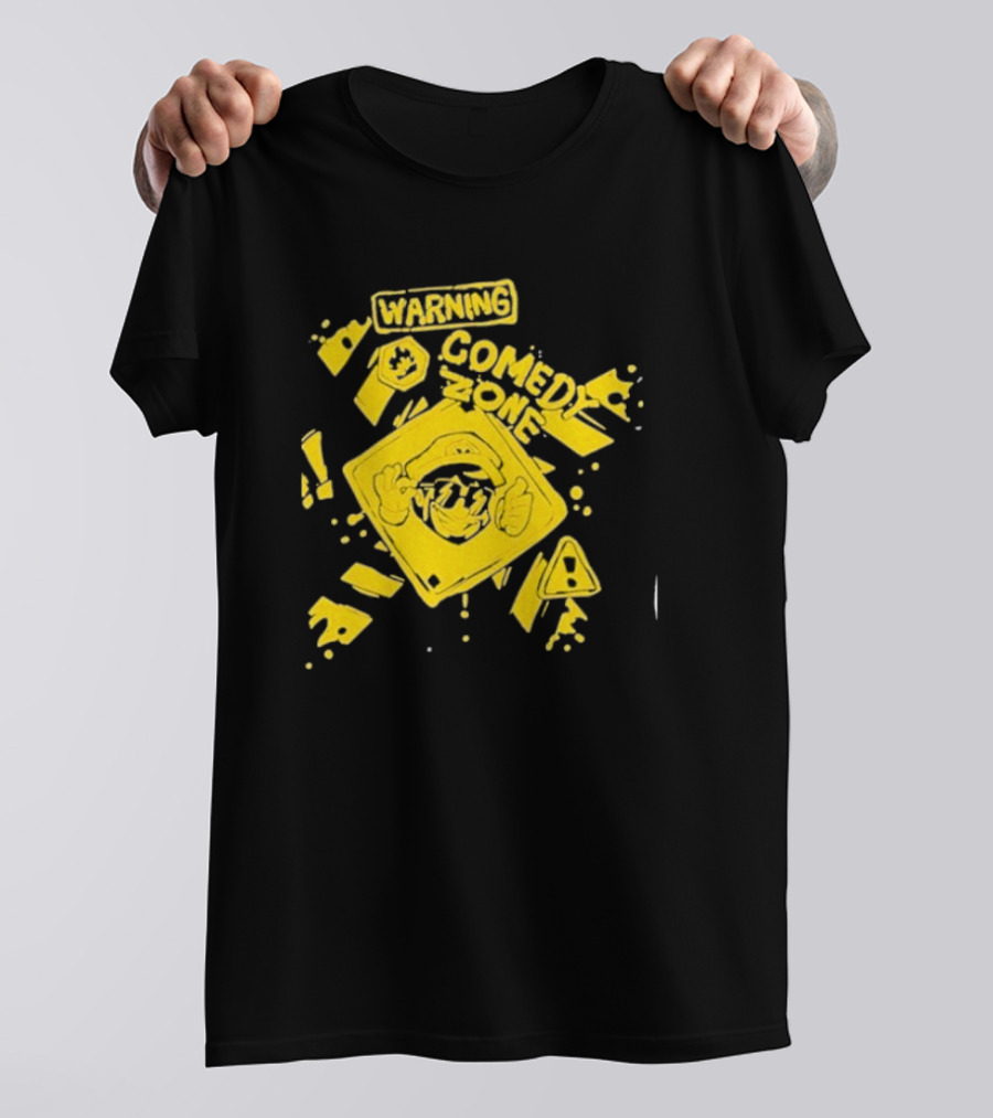 Warning SMG4 Comedy Zone T-Shirt