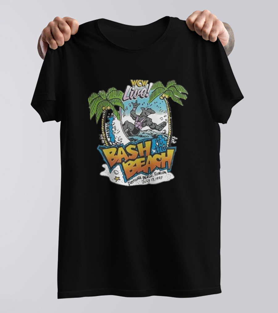 WCW Live Bash At The Beach Daytona Beach Florida July 13 1997 T-Shirt