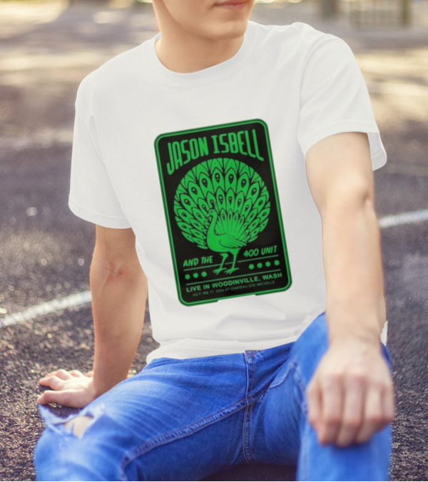 Jason Isbell And The 400 Unit Live At Chateau Ste Michelle July 16-17 2024 Woodinville Wash T-Shirt