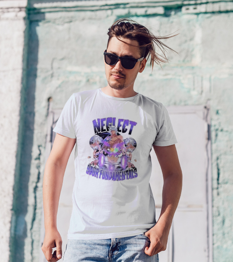 Neglect Your Fundamentals B C Iconic Anime Character T-Shirt