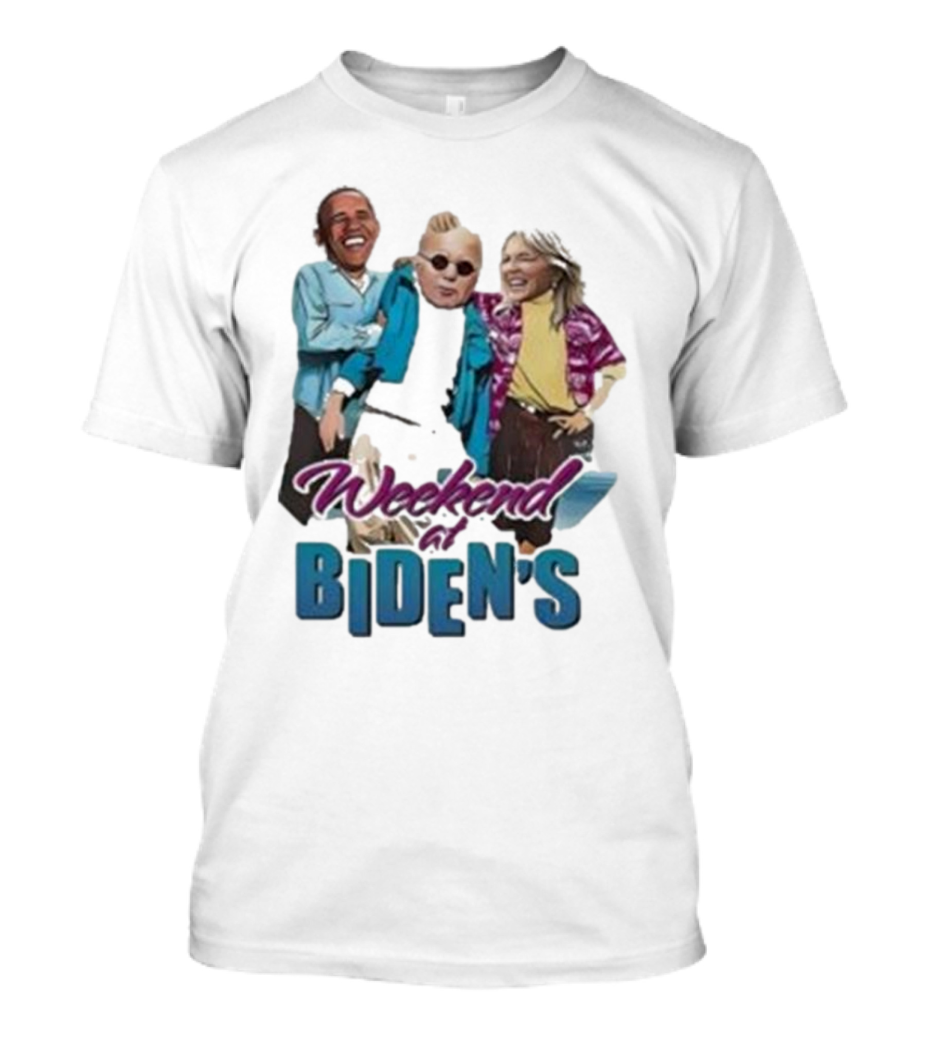 Weekend At Biden’s Obama Joe Biden Jill Biden T-Shirt