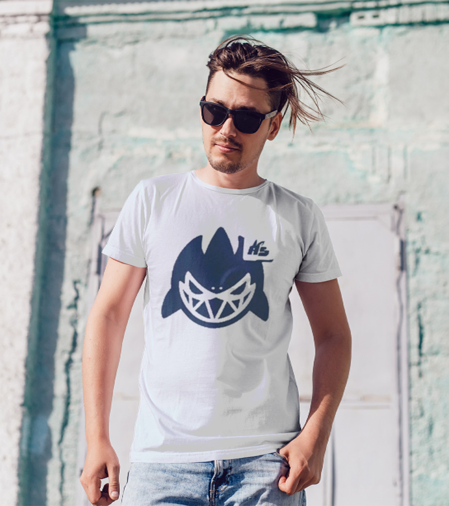 Riot Games Anima Squad Primordian Aatrox Shark Emblem HS T-Shirt