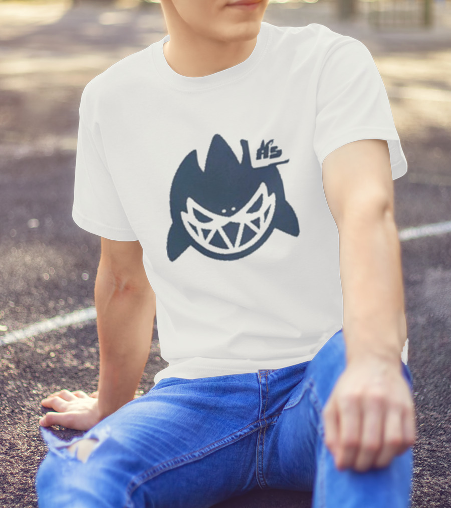 Riot Games Anima Squad Primordian Aatrox Shark Emblem HS T-Shirt