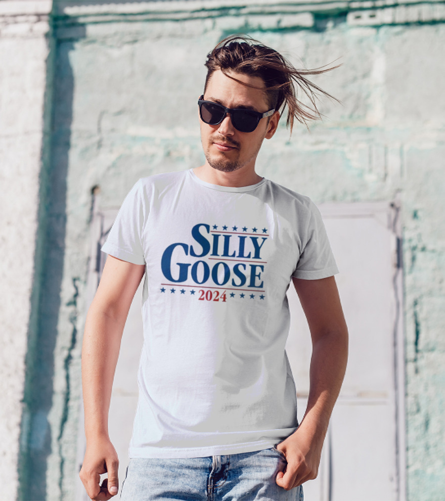 Silly Goose 2024 Stars And Stripes Campaign T-Shirt