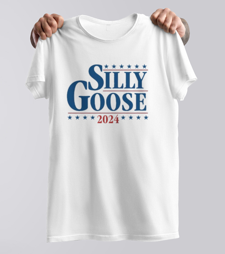 Silly Goose 2024 Stars And Stripes Campaign T-Shirt