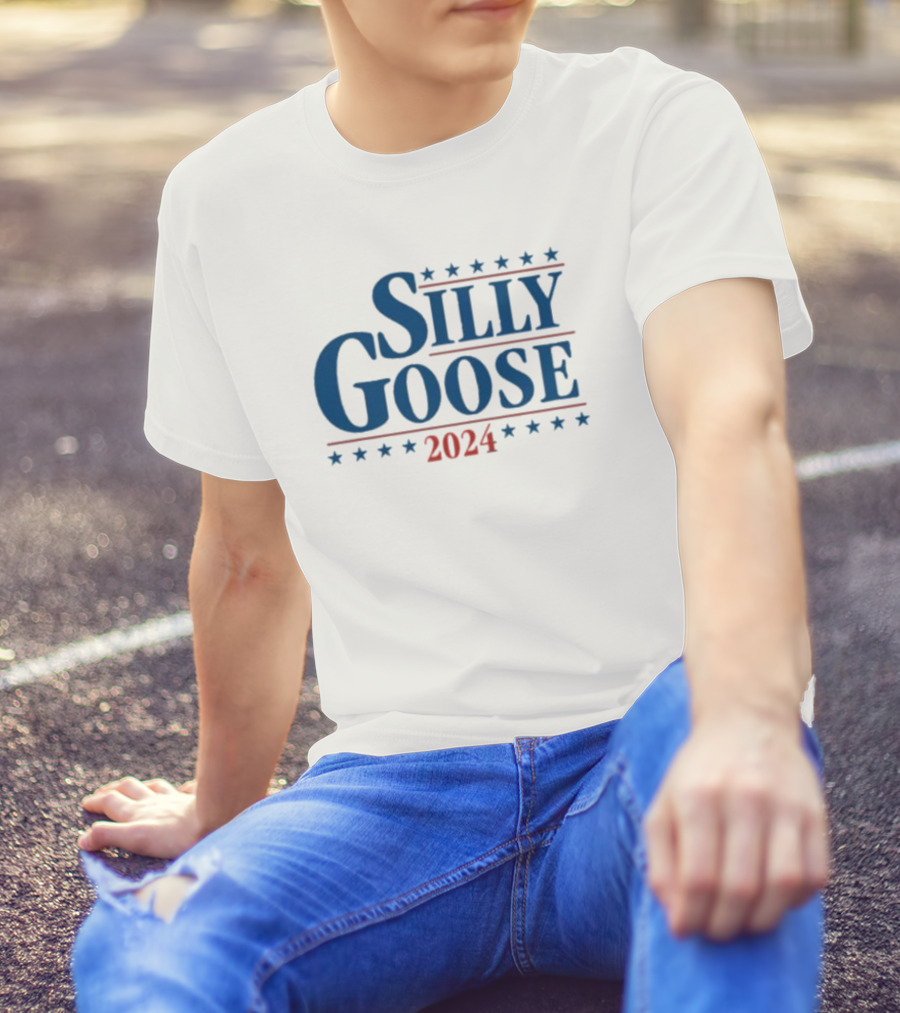 Silly Goose 2024 Stars And Stripes Campaign T-Shirt