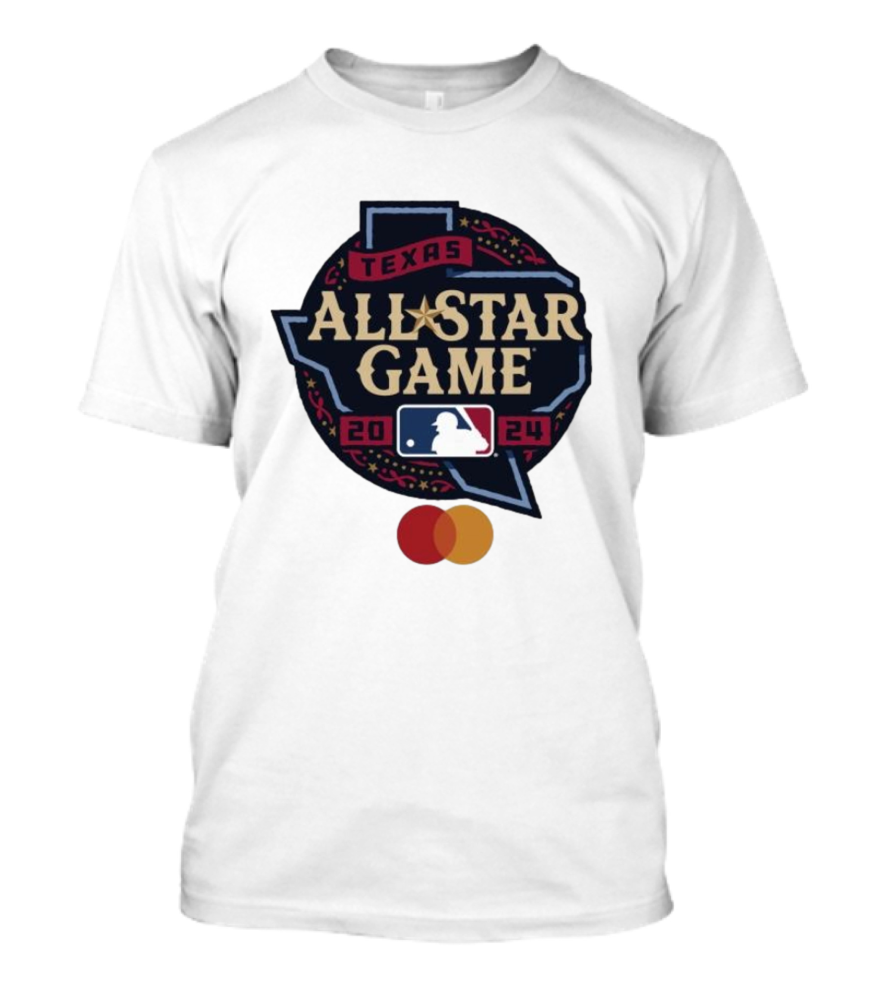 Texas All Star Game 2024 MLB Logo Mastercard T-Shirt