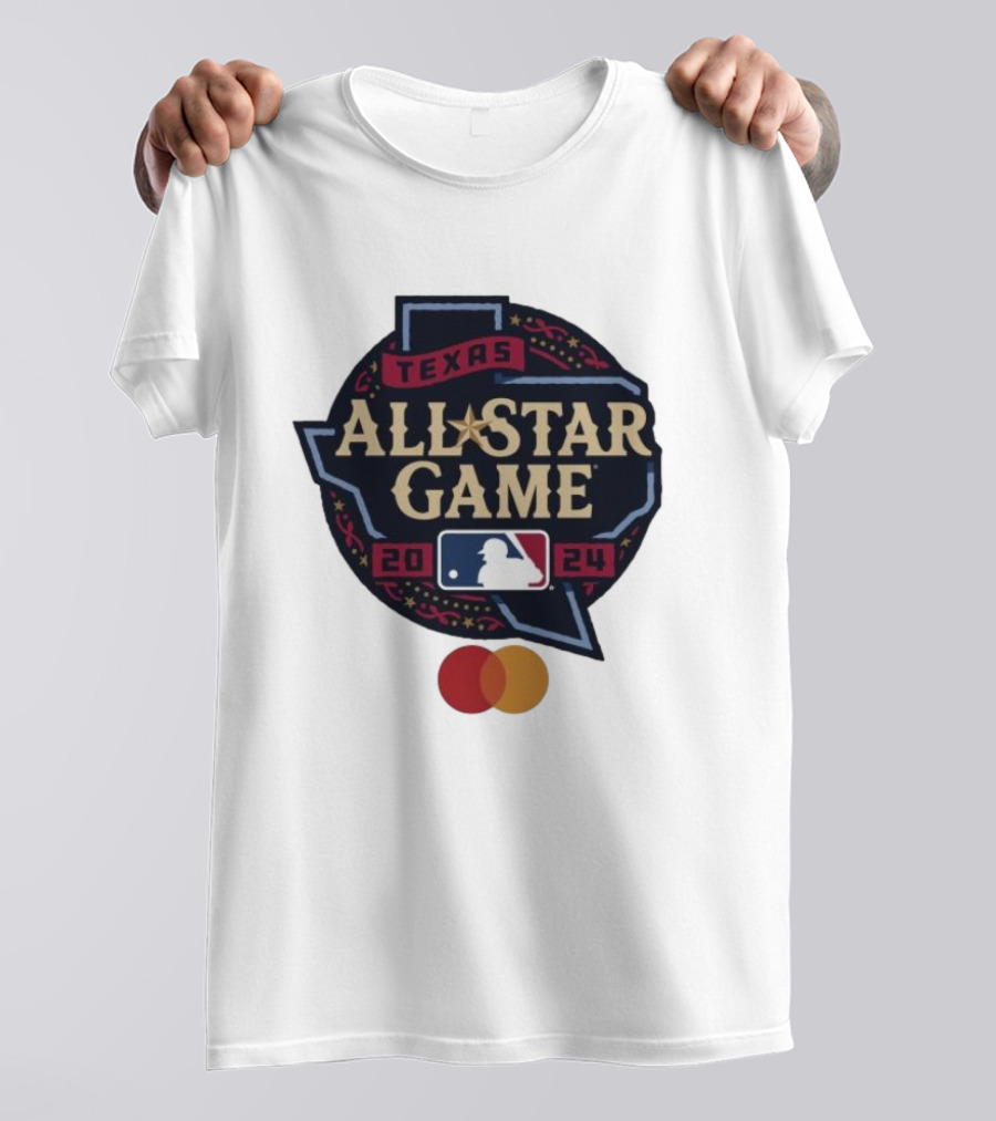 Texas All Star Game 2024 MLB Logo Mastercard T-Shirt