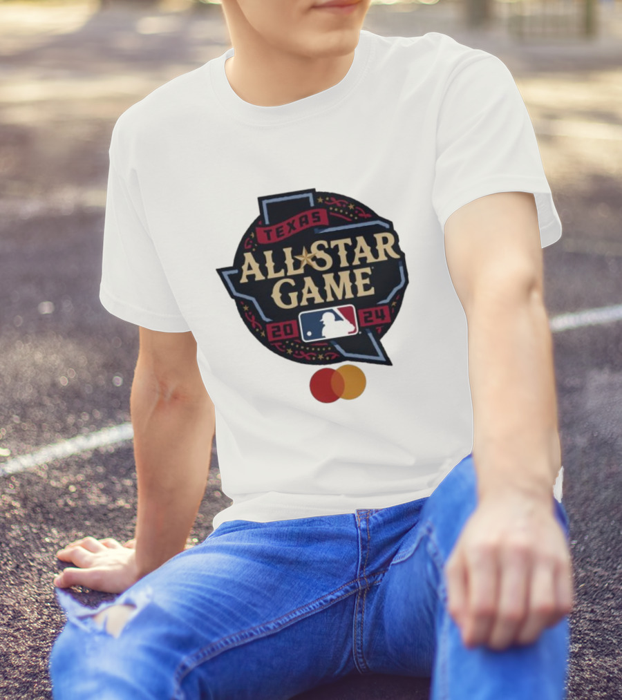 Texas All Star Game 2024 MLB Logo Mastercard T-Shirt