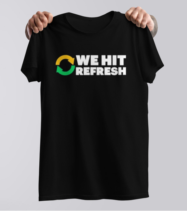 WE HIT REFRESH Arrows Recycling T-Shirt