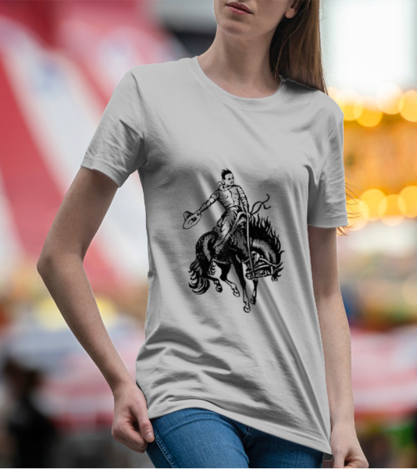 Zac Brown Band Rodeo Cowboy Rope Tie Up T-Shirt