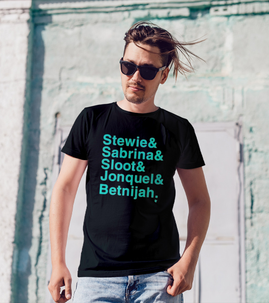 Stewie Sabrina Sloot Jonquel Betnijah Basketball Stars Names T-Shirt