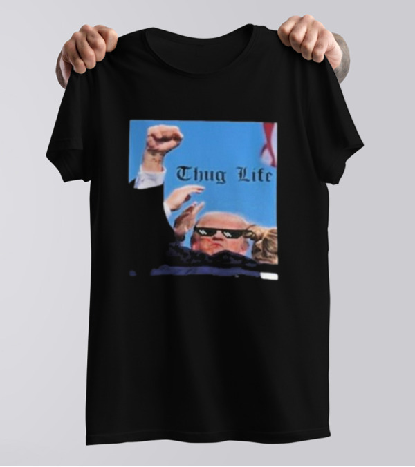 Trump Thug Life Sunglasses Meme T-Shirt