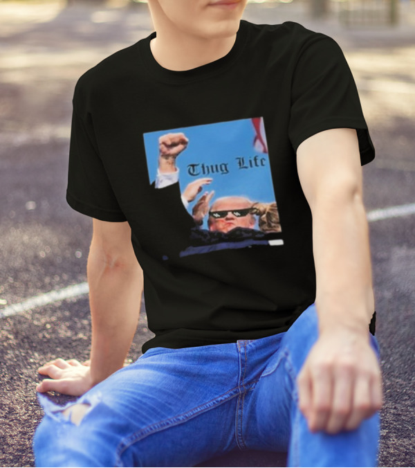 Trump Thug Life Sunglasses Meme T-Shirt