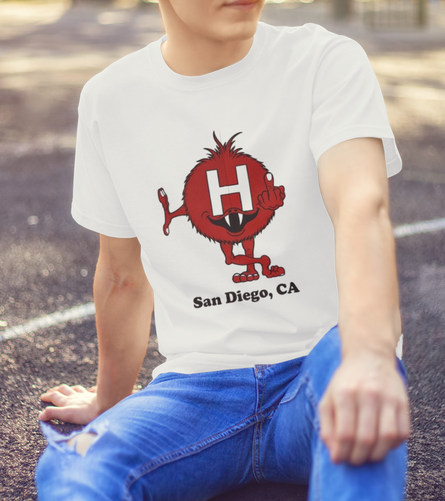 Go To Hell H San Diego CA Hall H Monster Image T-Shirt