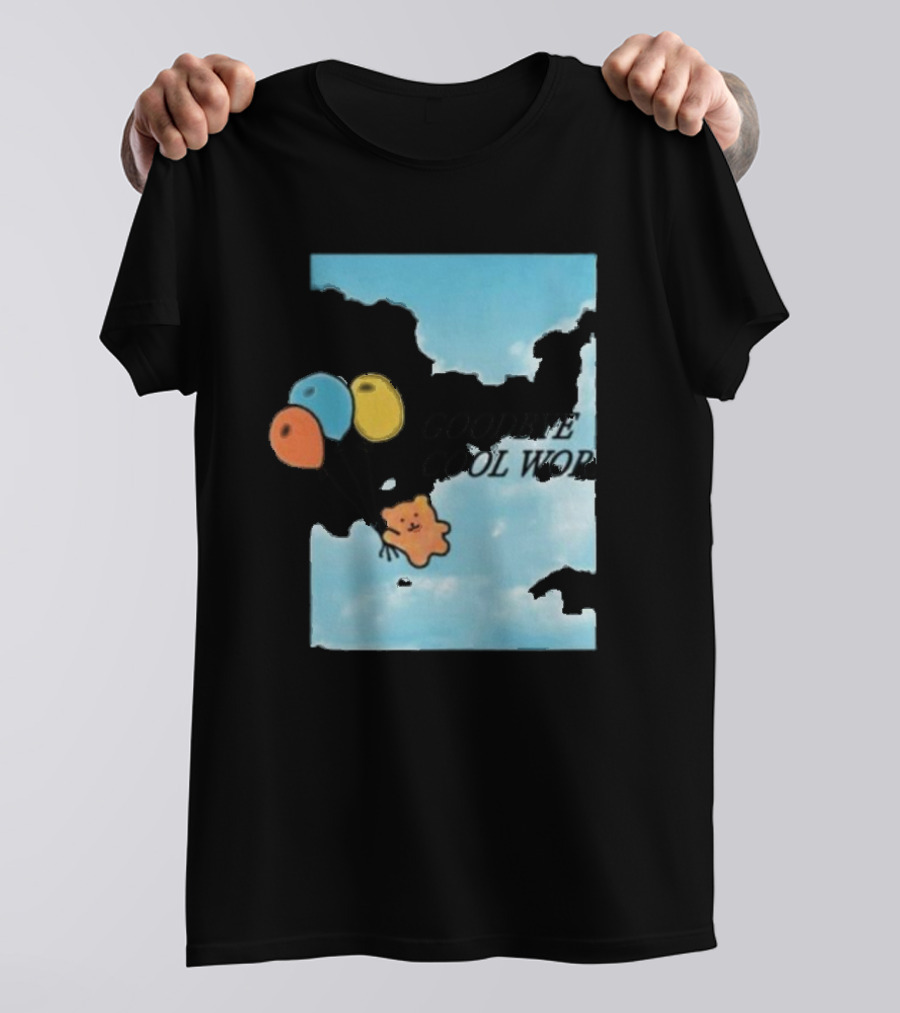 Goodbye Cool World Cloudy Balloon Adventure T-Shirt