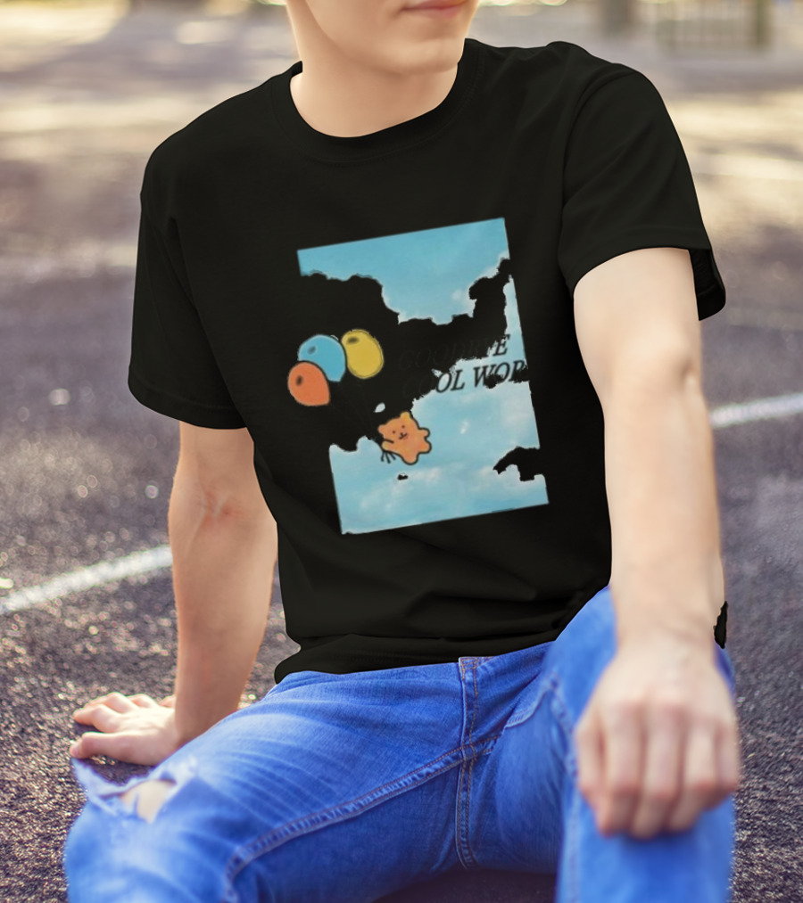 Goodbye Cool World Cloudy Balloon Adventure T-Shirt