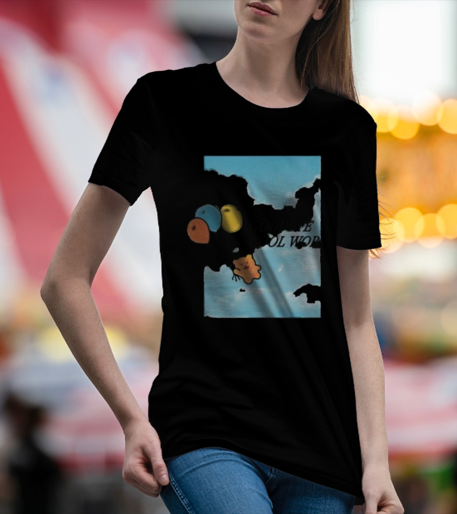 Goodbye Cool World Cloudy Balloon Adventure T-Shirt