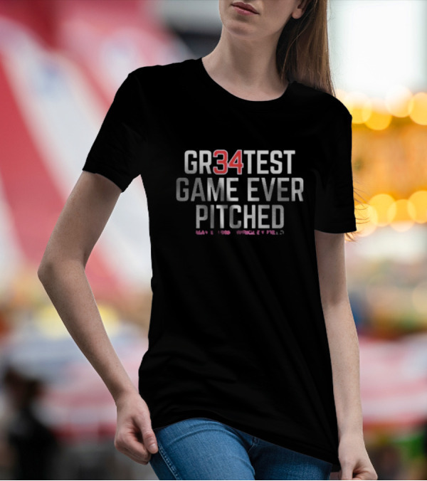 GR 34 Test Game Ever Pitched May 6 1998 Wrighley Field T-Shirt