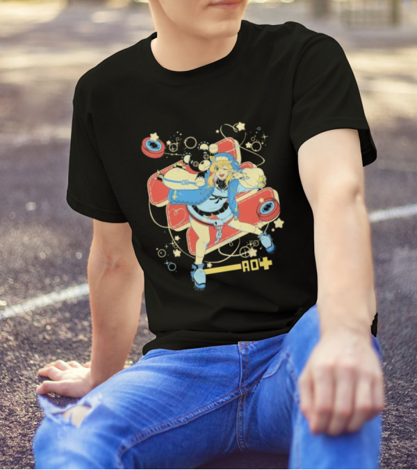 Guilty Gear Bridget AO Eighty Sixed Star Background T-Shirt